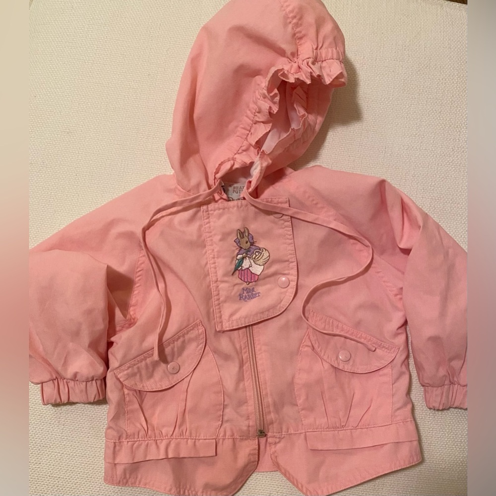 Beatrix Potter baby girl windbreaker jacket
